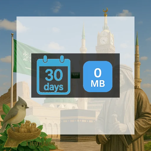 Saudi Arabia - Unlimited - 30 days