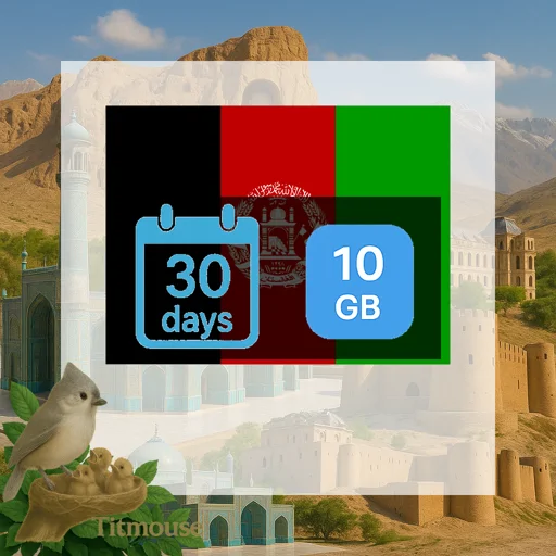Afghanistan - 10 GB - 30 Days