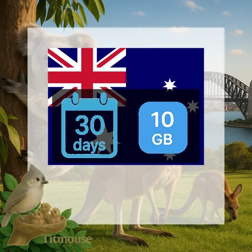 Australia - 10 GB - 30 Days