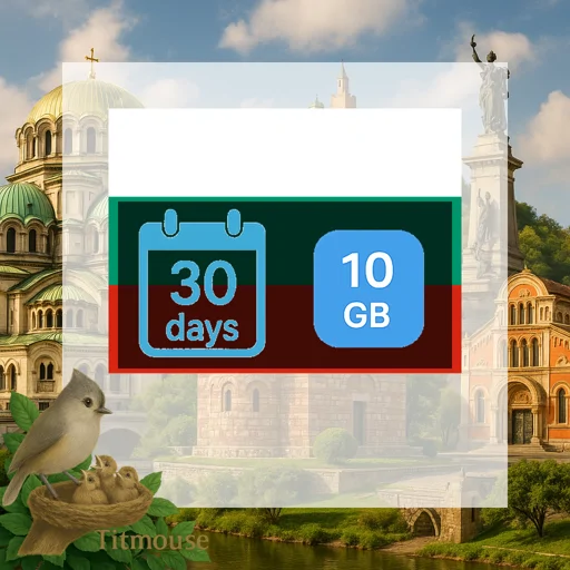 Bulgaria - 10 GB - 30 Days