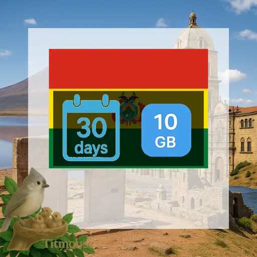 Bolivia - 10 GB - 30 Days
