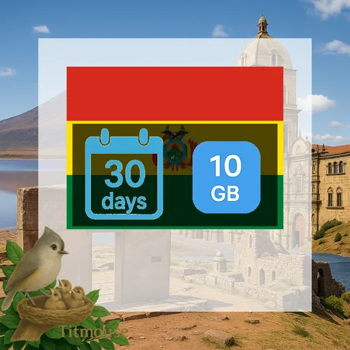 Bolivia - 10 GB - 30 Days