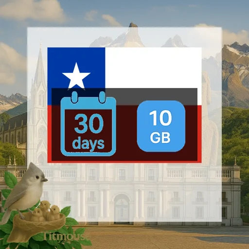 Chile - 10 GB - 30 Days