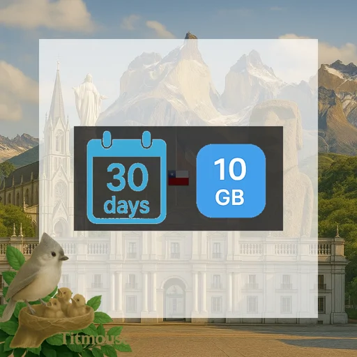 Chile - 10 GB - 30 Days