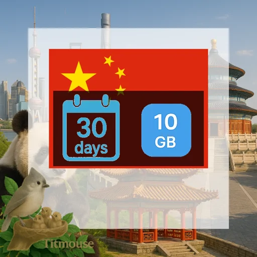 China - 10 GB - 30 Days