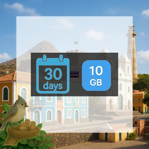 Cape Verde - 10 GB - 30 days