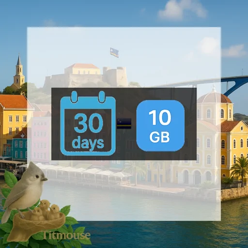 Curaçao - 10 GB - 30 days