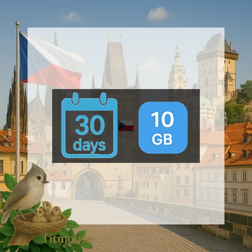 Czech Republic - 10 GB - 30 Days