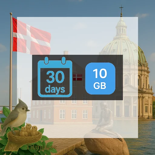Denmark - 10 GB - 30 Days
