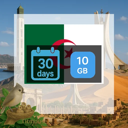 Algeria - 10 GB - 30 Days