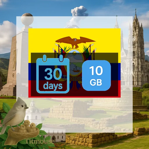 Ecuador - 10 GB - 30 Days