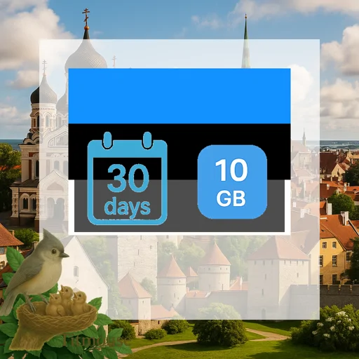 Estonia - 10 GB - 30 Days
