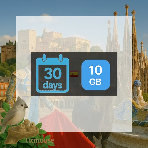 Spain - 10 GB - 30 days