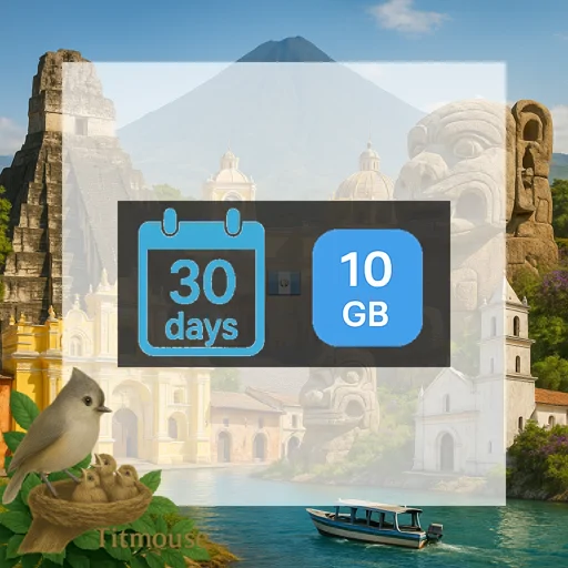 Guatemala - 10 GB - 30 days
