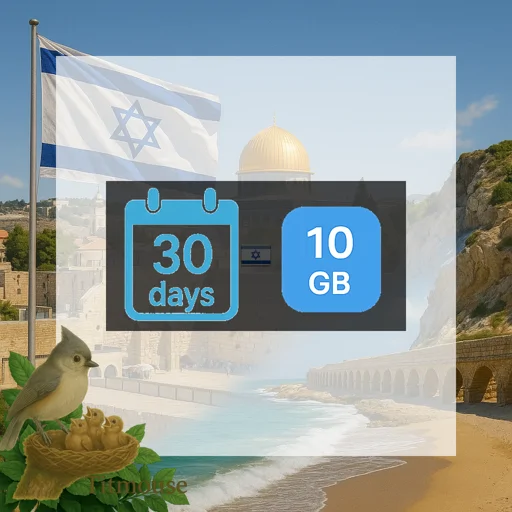 Israel - 10 GB - 30 days