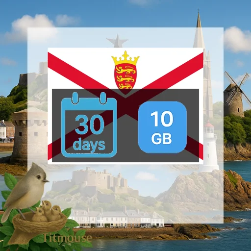 Jersey - 10 GB - 30 Days