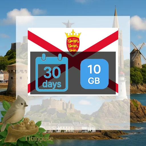 Jersey - 10 GB - 30 Days
