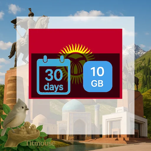 Kyrgyzstan - 10 GB - 30 Days