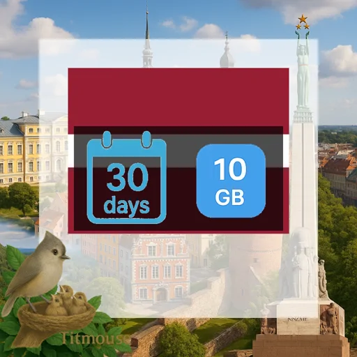 Latvia - 10 GB - 30 Days