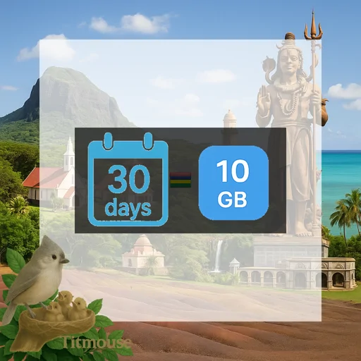 Mauritius - 10 GB - 30 days
