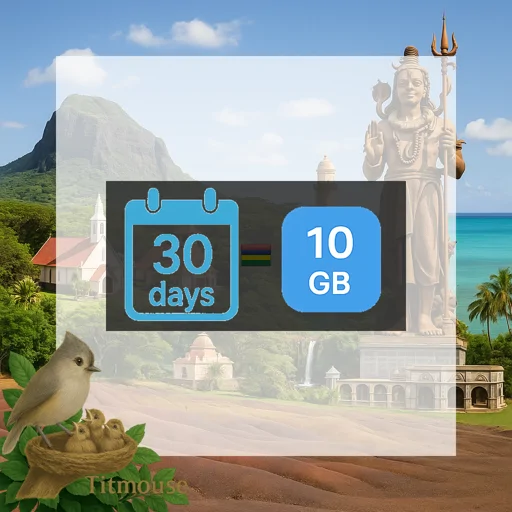 Mauritius - 10 GB - 30 days