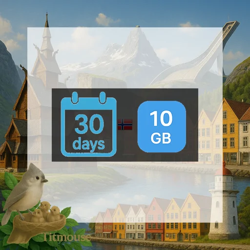 Norway - 10 GB - 30 days