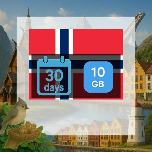 Norway - 10 GB - 30 Days