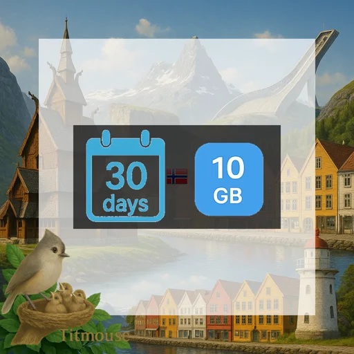 Norway - 10 GB - 30 days