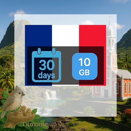 Réunion - 10 GB - 30 Days