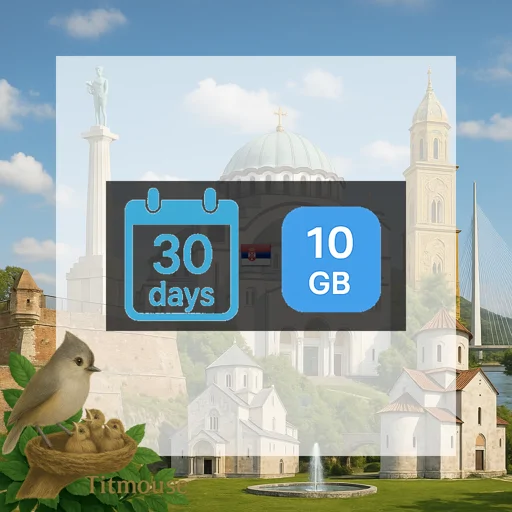 Serbia - 10 GB - 30 Days