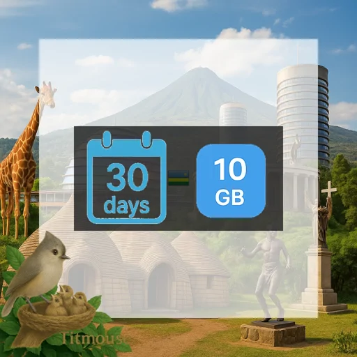 Rwanda - 10 GB - 30 Days