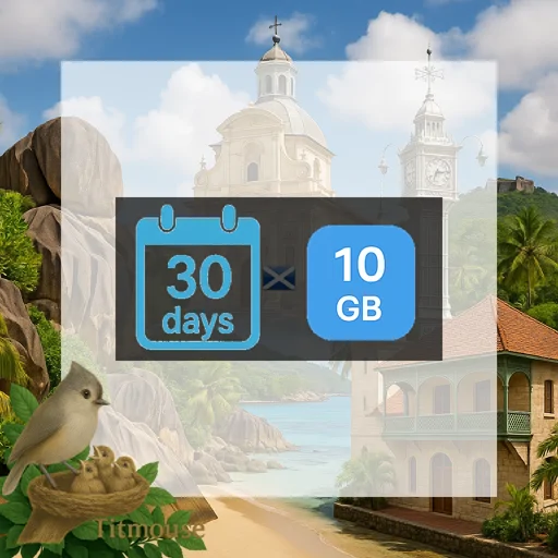 Seychelles - 10 GB - 30 Days