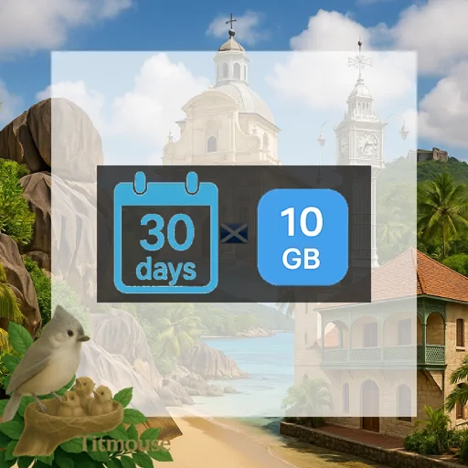 Seychelles - 10 GB - 30 Days