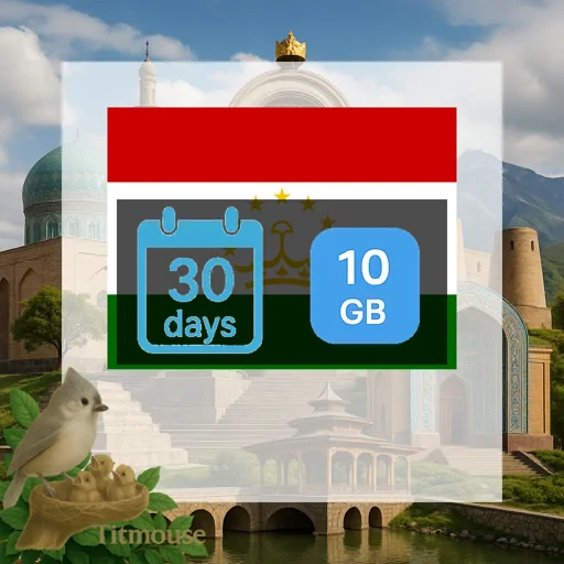 Tajikistan - 10 GB - 30 Days
