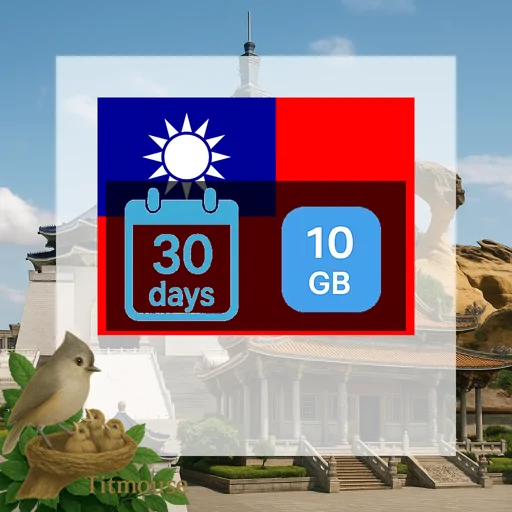 Taiwan - 10 GB - 30 Days