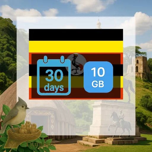 Uganda - 10 GB - 30 Days