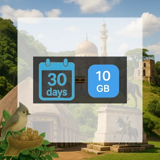 Uganda - 10 GB - 30 Days