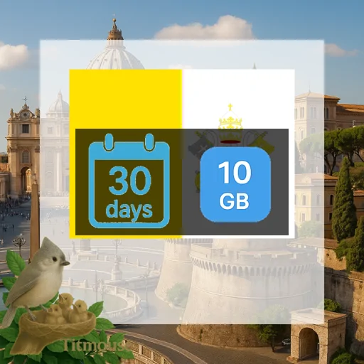 Vatican City - 10 GB - 30 Days