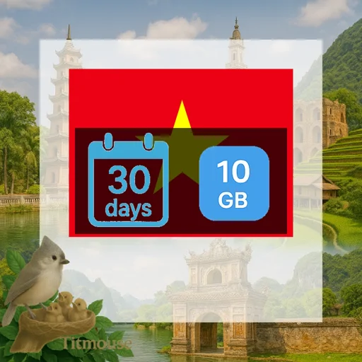 Vietnam - 10 GB - 30 Days