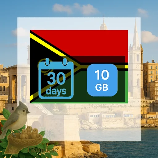 Vanuatu - 10 GB - 30 Days