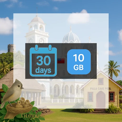 Samoa - 10 GB - 30 Days