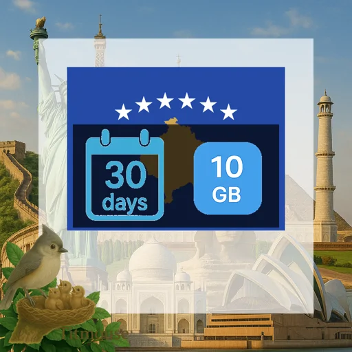 Kosovo - 10 GB - 30 Days