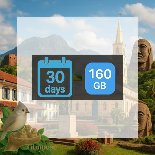 French Guiana - Unlimited - 30 Days