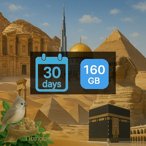 Middle East and North Africa - Unlimited - 30 days