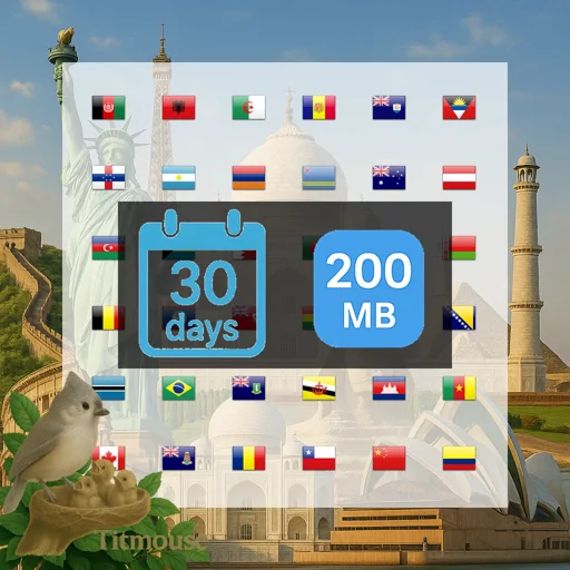 Discover Global - 200 MB - 30 days