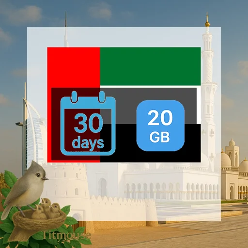 United Arab Emirates - 20 GB - 30 Days