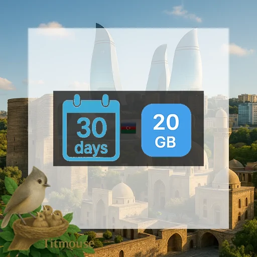 Azerbaijan - 20 GB - 30 days