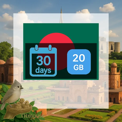 Bangladesh - 20 GB - 30 Days