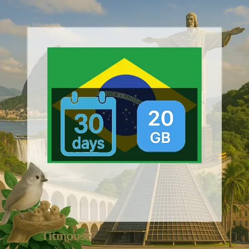 Brazil - 20 GB - 30 Days