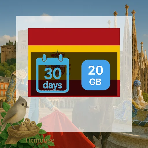 Spain - 20 GB - 30 Days